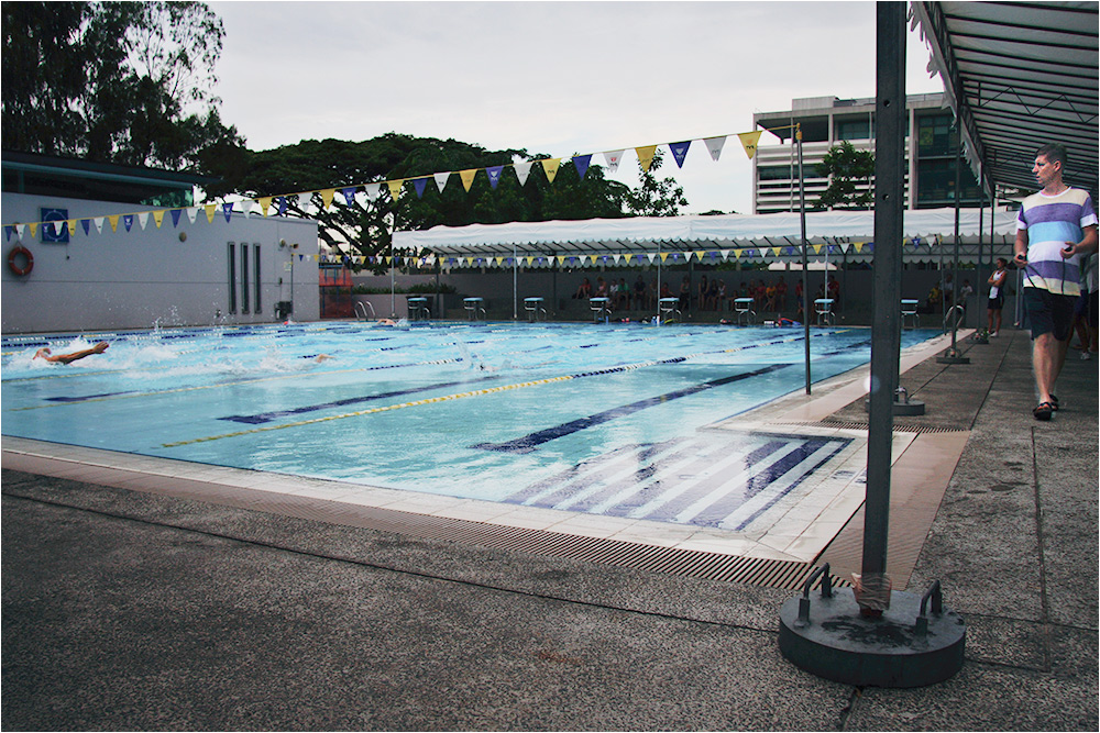 A Southern Cross Dragons demo featuring the Australian mens'
national swim team